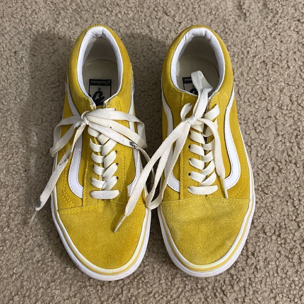 Yellow Custom Made Vans